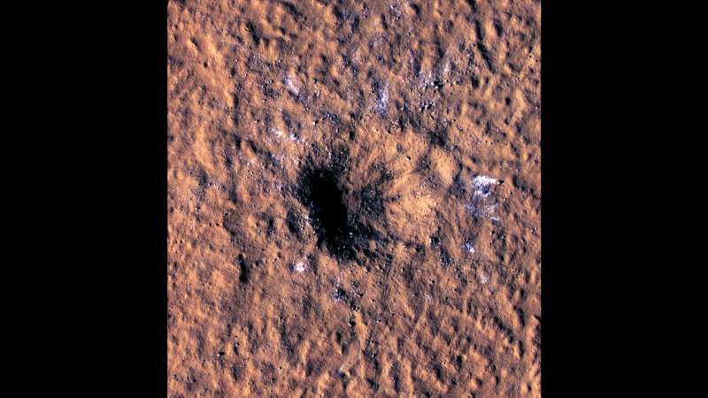NASA's InSight lander detects stunning meteoroid impact on Mars